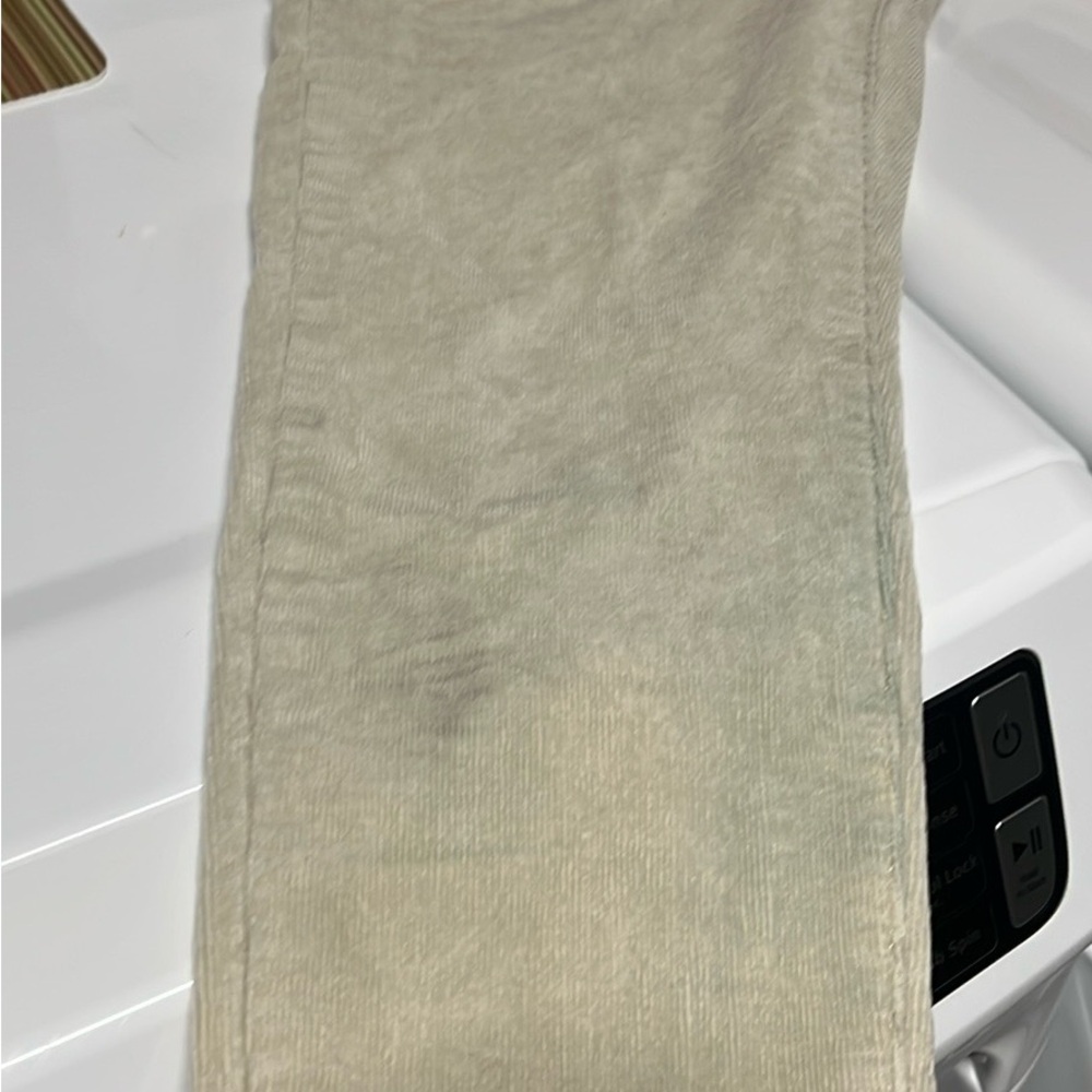 LC Lauren Conrad Cream Skinny Corduroy Pants Size 6 - Picture 5 of 7